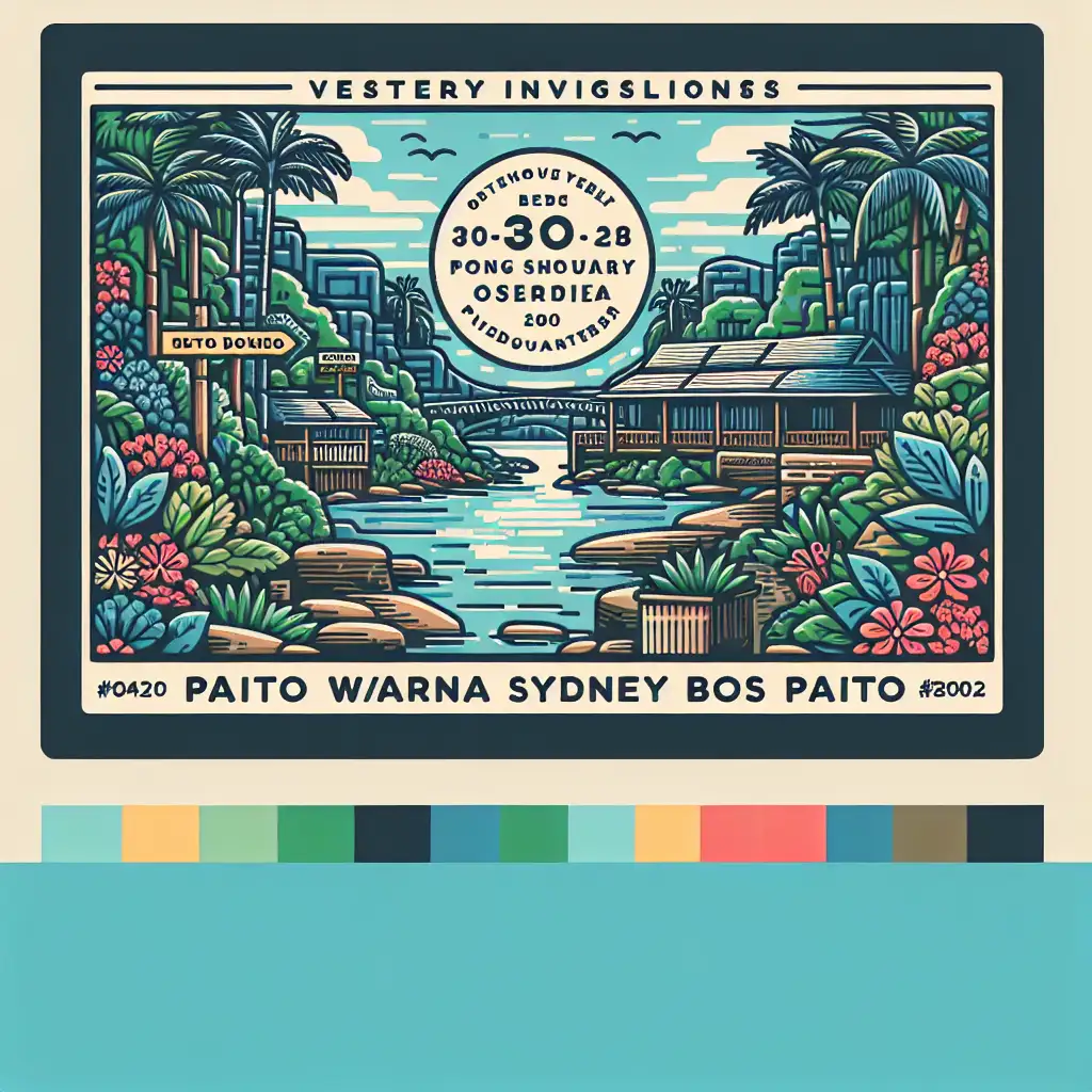 Paito Warna Sydney Bos Paito